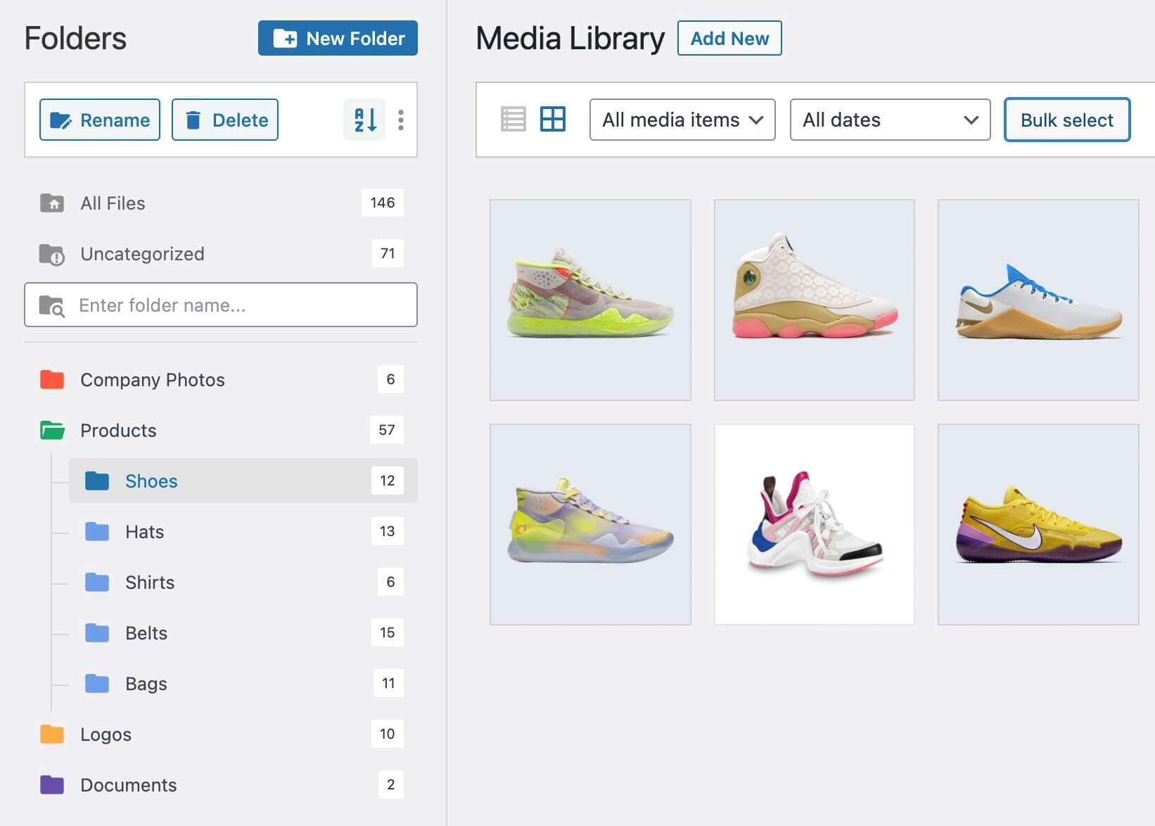 1 Filebird Main Interface