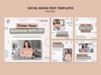 Flat Design Business Template