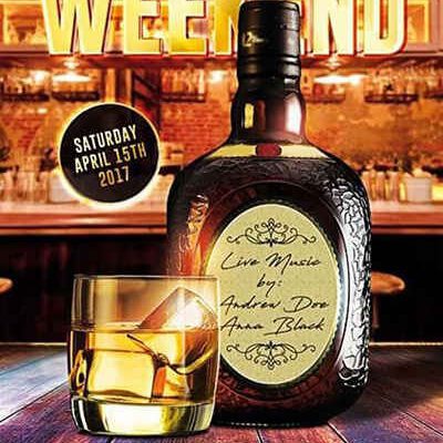 Drinks Weekend Flyer Template