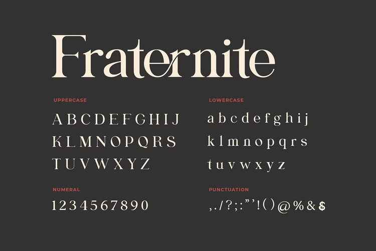 Fraternite Font 04