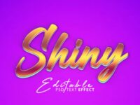 Glossy Shiny Text Effect