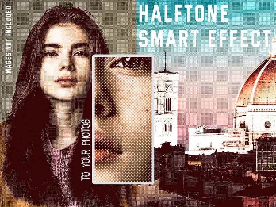 Halftone Smart Effect Fpashop.ru