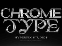 Hyperpix Chrome Text Effect 00