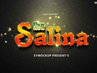 Modern 3d Text Effect