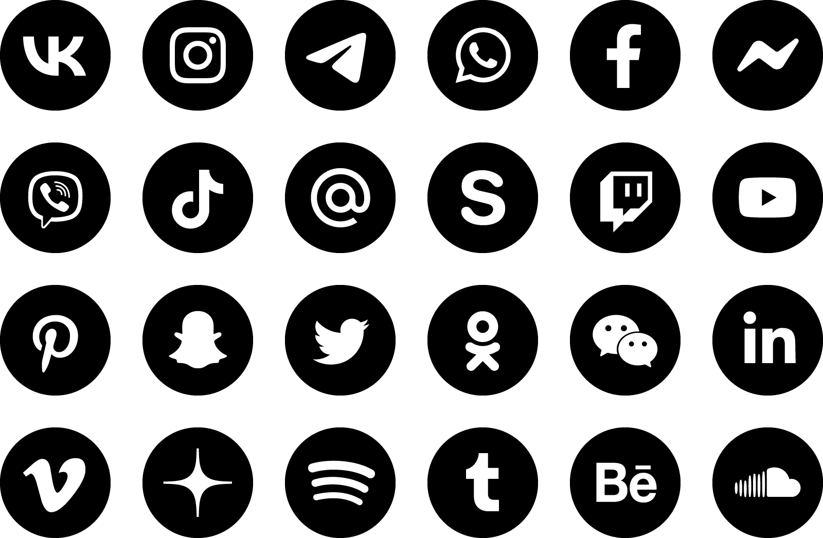 social_icons_circle_black