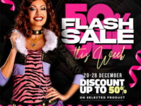 Flash Sale Social Media Post