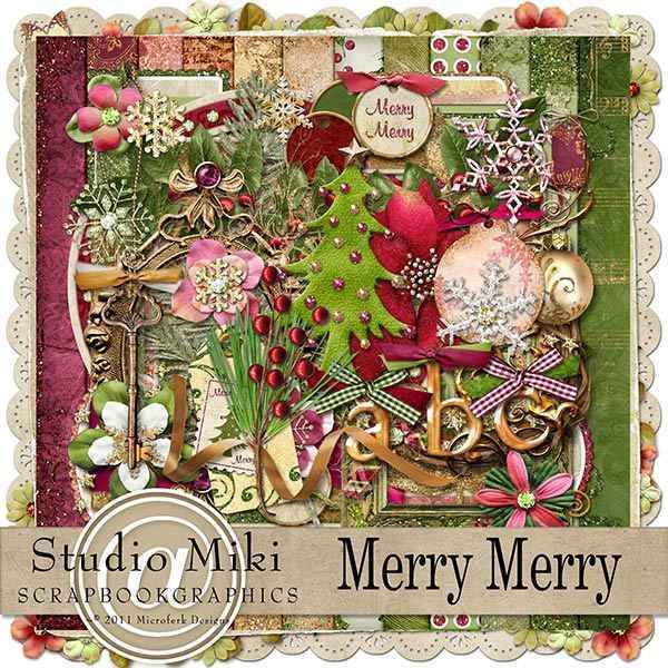 Scrapkit ~ Merry Merry