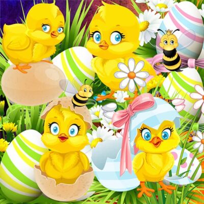 Bright And Sunny On Easter Sunday