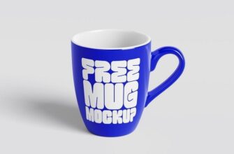 Curvy Mug Mockup