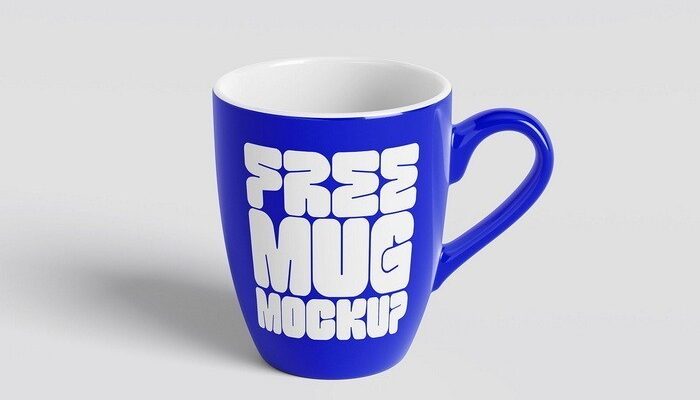 Curvy Mug Mockup