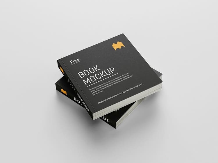 Free Book Mockup 5