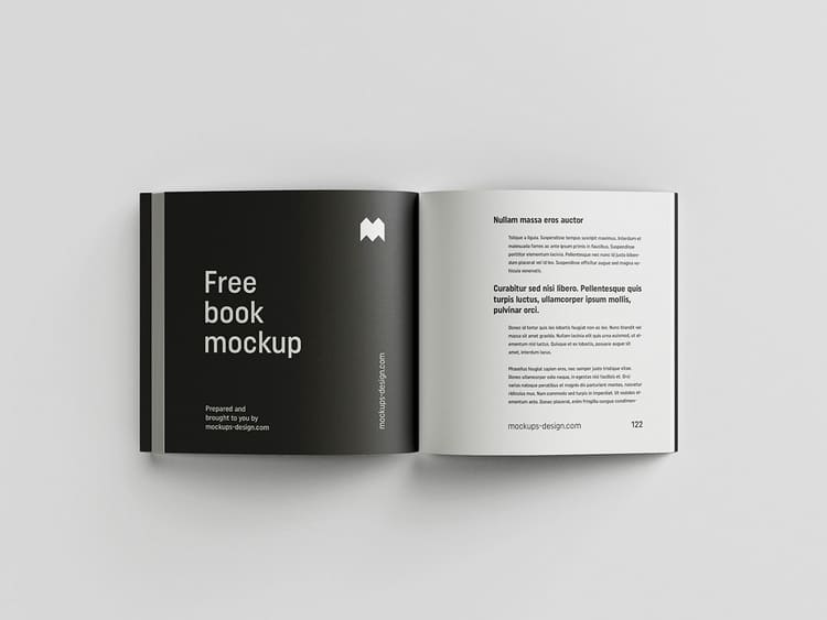 Free Book Mockup 7