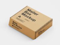Mailer Box Mockup