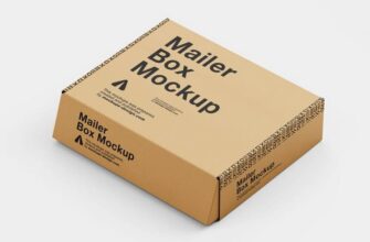 Mailer Box Mockup