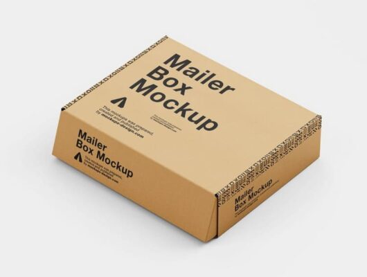 Mailer Box Mockup