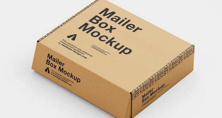 Mailer Box Mockup