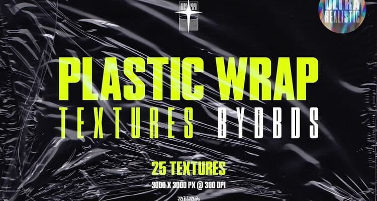 25 Plastic Wrap Textures