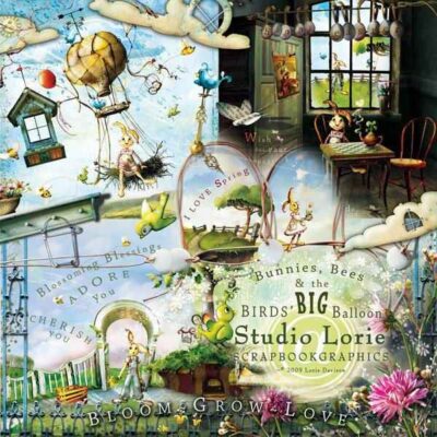 Bunnies Bees & The Big Balloon