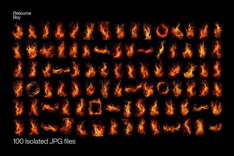 Fire Flame Textures 1