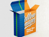 Paper Box Mockup Fpashop.ru