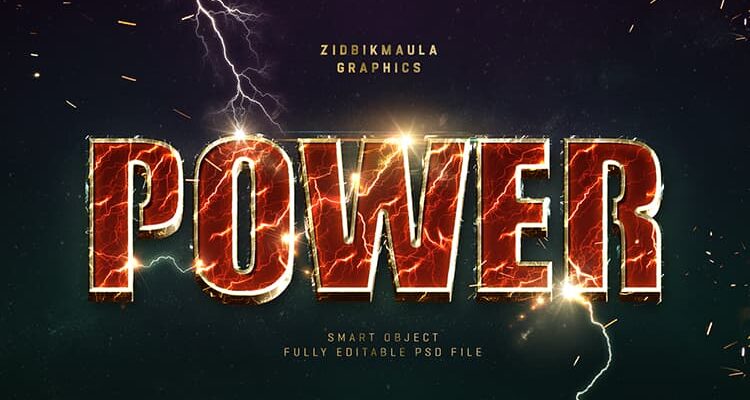 Power Text Effect 1