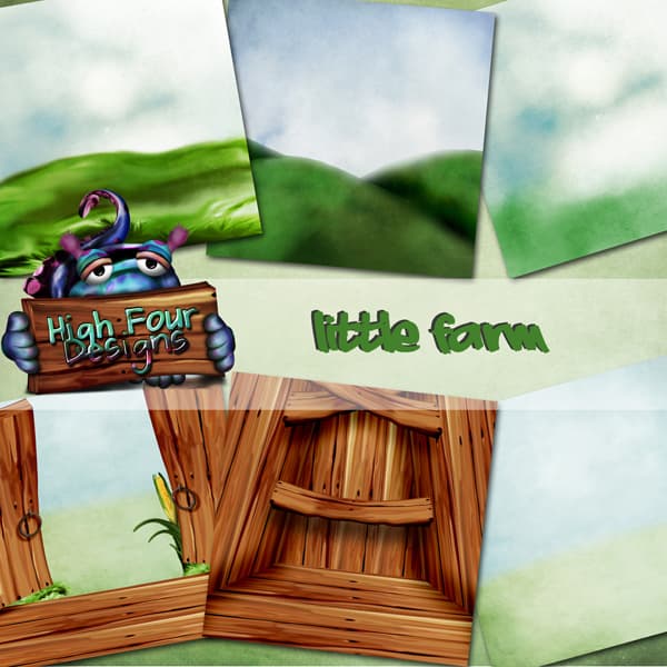 Scrapkit ~ Little Farm 1