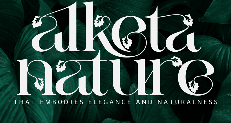 Alketa Nature Font 1