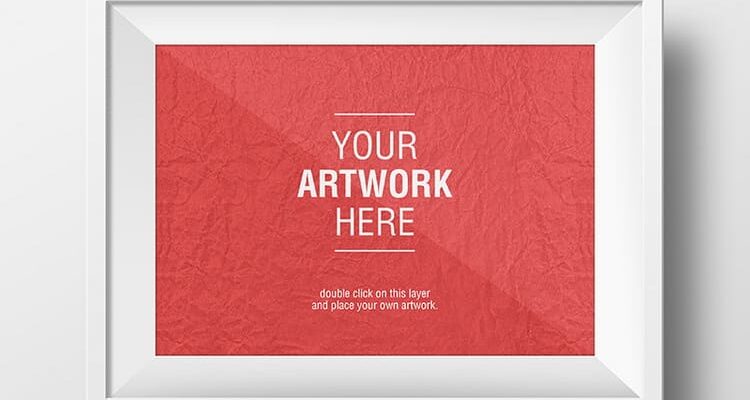 Artwork Frame Psd Mockups 1