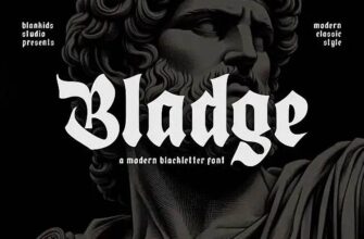 Bladge Blackletter Font 01