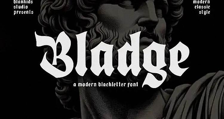 Bladge Blackletter Font 01