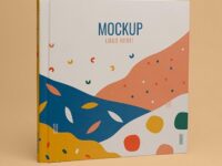 Cardboard Tale Book With Abstract Cover