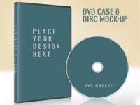 Dvd Case & Disc Mock Up