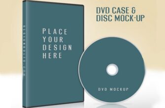 Dvd Case & Disc Mock Up