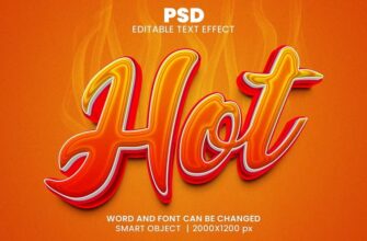 Hot 3d Editable Text Effect Style