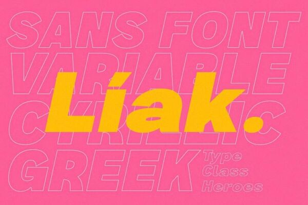 Liak ~ Sans Serif Family