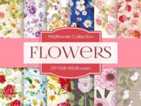 Wildflowers ~ Digital Paper Collection
