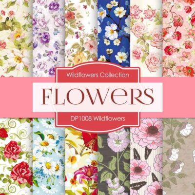 Wildflowers ~ Digital Paper Collection