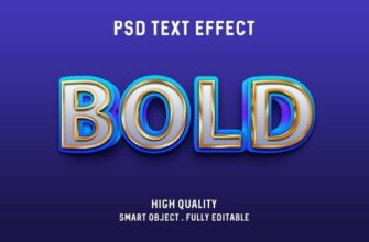 Bold ~ Psd Text Effect