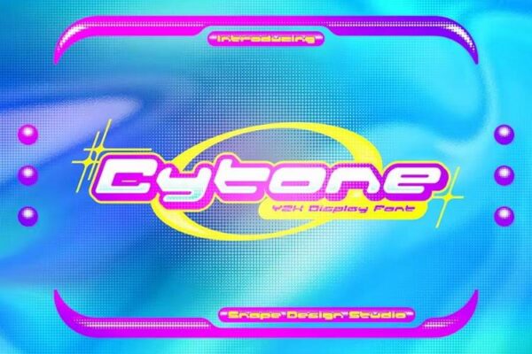 Cytone Y2k Font