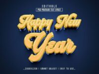 Happy New Year ~ Premium Text Effect 41839846