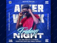 Night Club Party Flyer Template Design