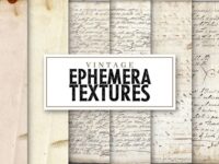 Vintage Ephemera Papers