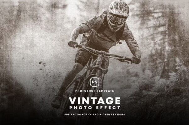 Vintage Photo Effect For Adobe Photoshop