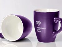 01 Ceramic Cups Mockup