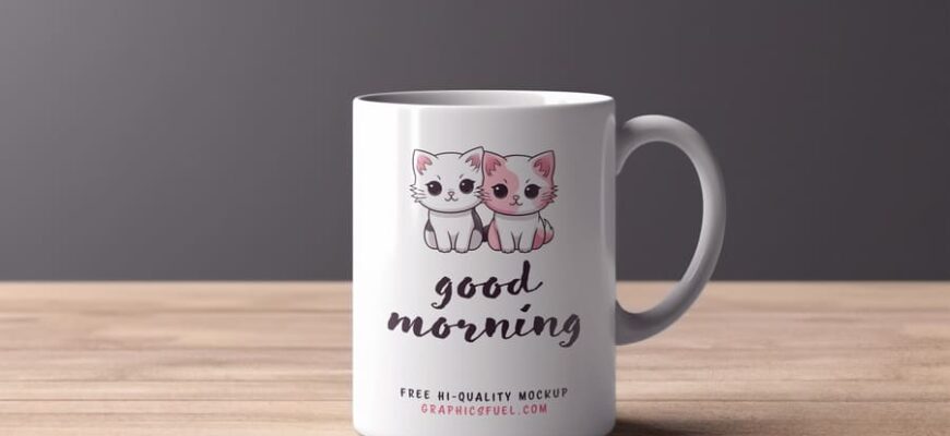 11 Oz Ceramic Mug Mockup