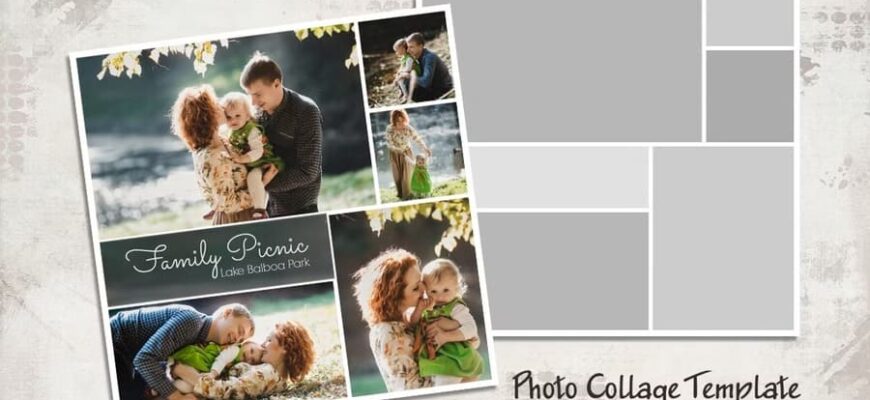 12 Storyboard Photo Collage Psd Templates 1