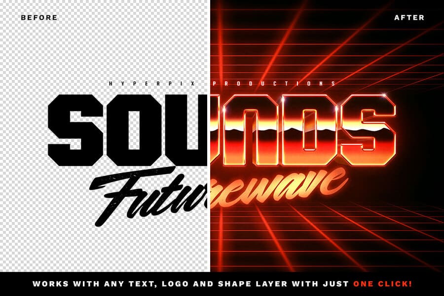 3d 80s Text And Logo Effect Vol 5 2