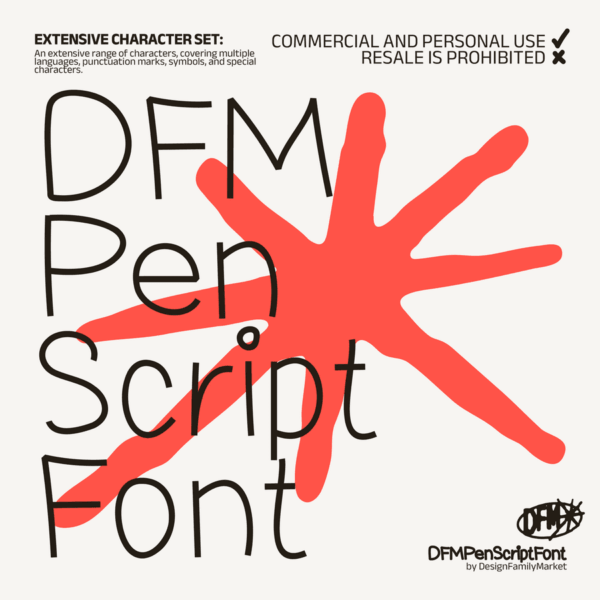 Dfm Pen Script Font