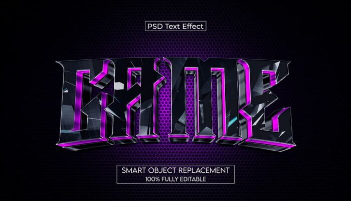 Game 3d Psd Text Effect