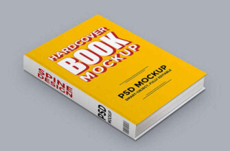 Hardcover Book Mockup Psd 01